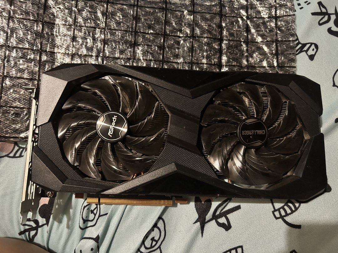 Asrock Challenger RX 6600 8GB (Category: Computer Parts) located in Quezon City. Submitted by chifuyuuuu (Listing ID 1466771300, Image 2). Description: Selling my RX 6600! Reason for selling: upgraded to 9060 XT! Honestly been loving this card however sinabayan ko na yung upgrade to 9060 XT due to monitor upgrade as well. Purchased from EasyPC last 12/24/2023. Can send screenshot/benchmark tests via DM + photos of the receipt as well. Location: n
