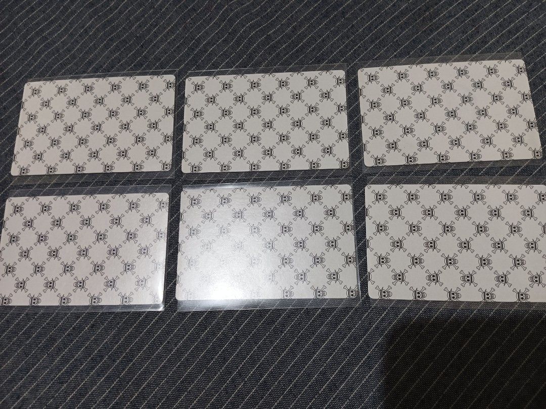 Assorted characters (Category: Raw Singles) located in Manila. Submitted by glique30 (Listing ID 1466620497, Image 2). Description: One Piece cards 6pcs for only P300.