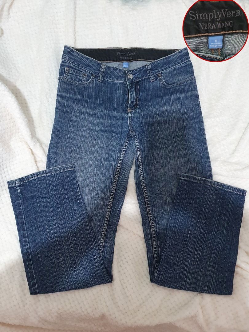 Assorted Denim Pants (Category: Jeans) located in Caloocan City. Submitted by limitedscoresonly (Listing ID 1466628931, Image 3). Description: - Bundle of 3 for P700 - Sold separately for P250/each - Brand: Calvin Klein Jeans, DKNY Jeans, Simply Vera - Size: ranges from US 4 - 6 - Fit: Classic straight cut - Color/Wash: Dark wash denim with contrast stitching, indigo blue, indigo blue wash - Details: Front pockets, belt loops, sturdy fabric with 