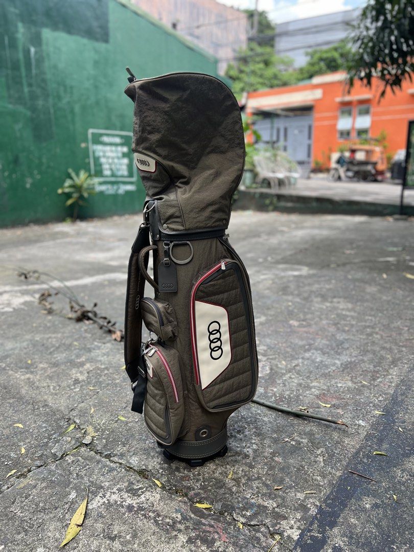 Audi Official Golf Bag (Category: Golf) located in Caloocan City. Submitted by bagnbirdie2025 (Listing ID 1466737616, Image 2). Description: Audi Golf Bag Good condition No issues All zippers are working Can ship thru lalamove 5k.
