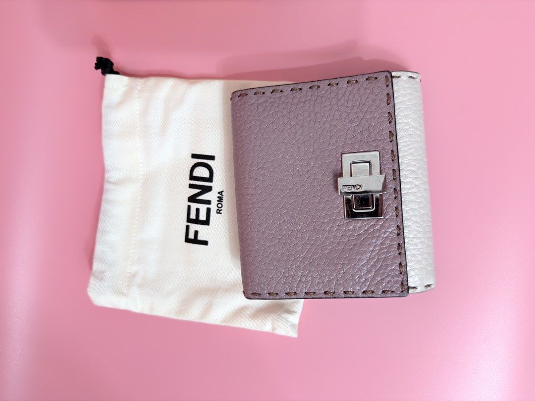 Authentic Fendi Peekaboo Bifold Wallet (Category: Luxury Bags & Wallets) located in Dasmarinas. Submitted by goaldeluxe (Listing ID 1466739984, Image 2). Description: Complete inclusion .