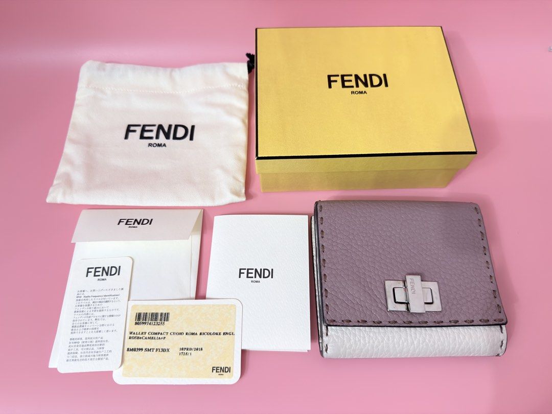 Authentic Fendi Peekaboo Bifold Wallet (Category: Luxury Bags & Wallets) located in Dasmarinas. Submitted by goaldeluxe (Listing ID 1466739984, Image 1). Description: Complete inclusion .