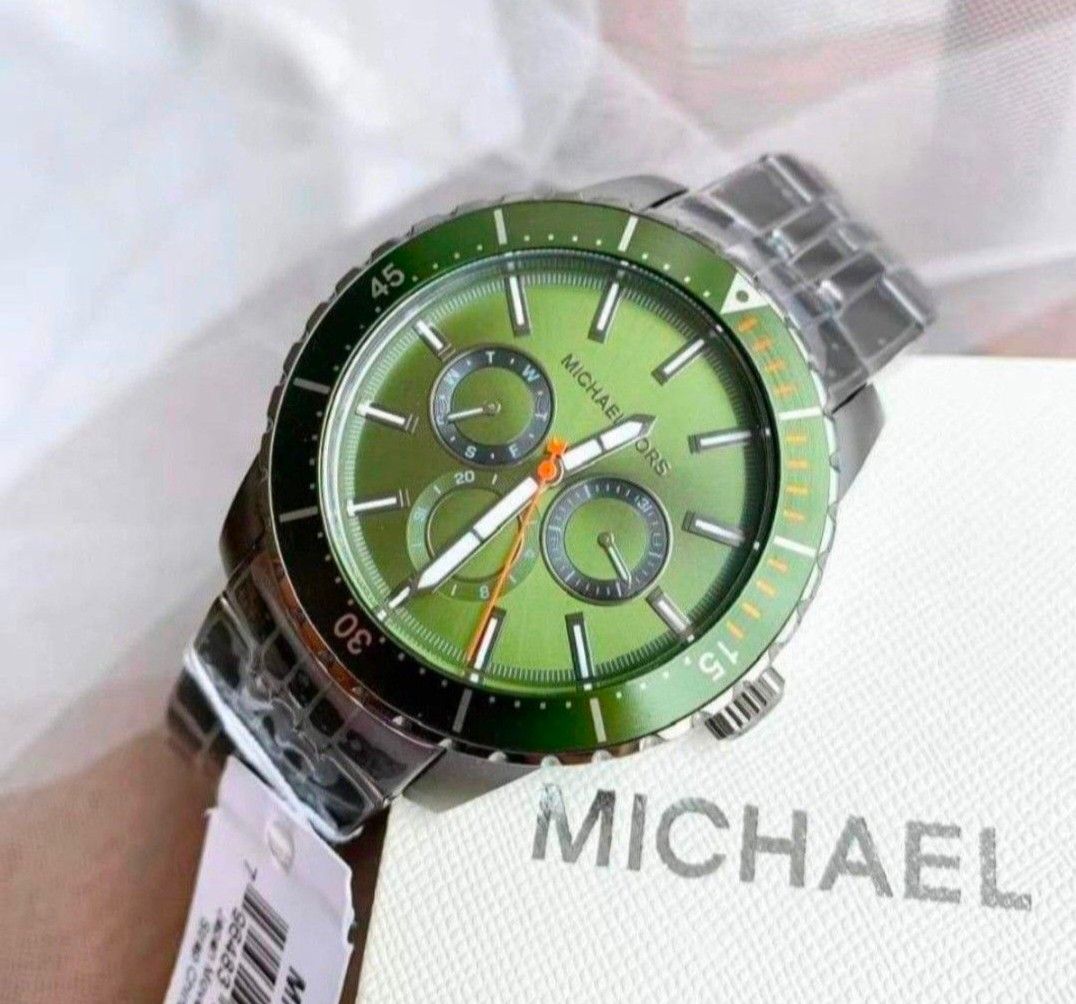 💯Authentic MK Watch for Men 🇺🇸🇺🇸 (Category: Men's Watches) located in Manila. Submitted by Authentic4Less_OLShop (Listing ID 1466630209, Image 3). Description: 🇺🇸Authentic from US🇺🇸 ✅complete inclusions ✅pawnable watch ✅with warranty ✅open for legit check to any watch centers Money back if proven fake ☺️ RESELLERS ARE WELCOME!!!🥰 DISCLAIMER: Authentic4Less OLShop is not affiliated with any of the brands posted in this account. Copyright