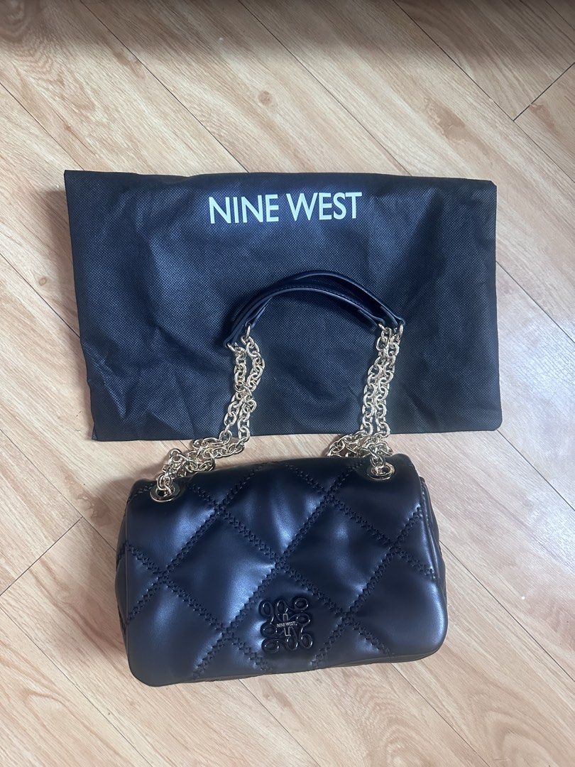 Authentic Nine West quilted chain strap shoulder/crossbody bag Chanel Dior YSL (Category: Shoulder Bags) located in General Trias. Submitted by absolutefab (Listing ID 1466617270, Image 1). Description: ‼️General Trias Cavite Loc‼️ Once used Can pass as new ₱3995 retail price Bought at MOA with dustbag Price is negotiable if sure buyer RFS- Declutter.