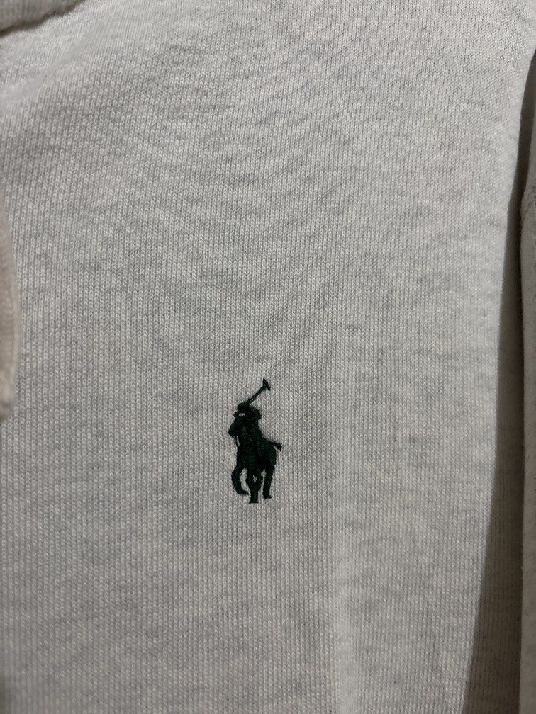 Authentic Polo RL Jacket (Category: Coats, Jackets and Outerwear) located in Muntinlupa City. Submitted by owrayttttt (Listing ID 1466697266, Image 3). Description: - Authentic Polo RL Light Heather grey - Size Large - Dimes is 23x27 - With tags - Just needs to be washed - Free shipping via j&t.