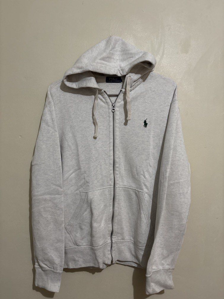 Authentic Polo RL Jacket (Category: Coats, Jackets and Outerwear) located in Muntinlupa City. Submitted by owrayttttt (Listing ID 1466697266, Image 1). Description: - Authentic Polo RL Light Heather grey - Size Large - Dimes is 23x27 - With tags - Just needs to be washed - Free shipping via j&t.