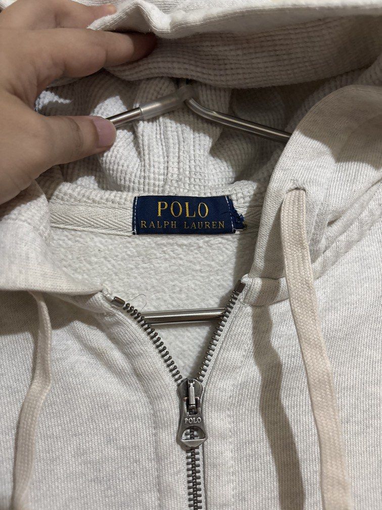 Authentic Polo RL Jacket (Category: Coats, Jackets and Outerwear) located in Muntinlupa City. Submitted by owrayttttt (Listing ID 1466697266, Image 2). Description: - Authentic Polo RL Light Heather grey - Size Large - Dimes is 23x27 - With tags - Just needs to be washed - Free shipping via j&t.