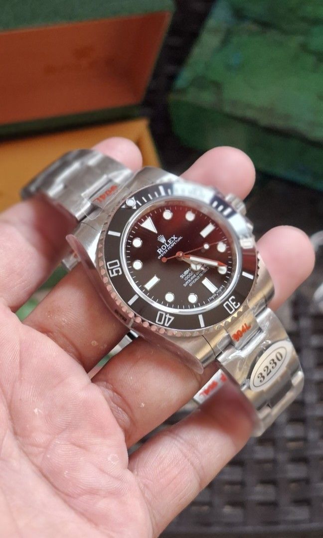 Automatic Watch (Category: Luxury Watches) located in Manila. Submitted by jacobpablorams (Listing ID 1466570244, Image 1). Description: Midtier💯% Only ✅️ Brandnew✅️ Complete package John wick No date Submariner Ref:(126610LN) Pm sure buyer 7,999 php 💎 Firm Non Negotiable Location bulakan bulacan📍.