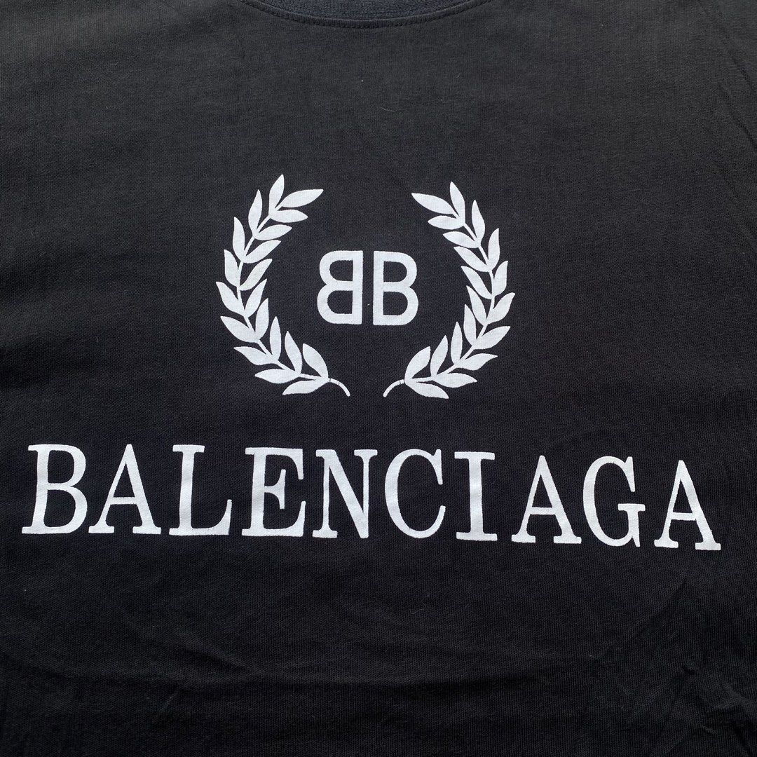 Balenciaga Script Black Shirt (Category: Tshirts & Polo Shirts ) located in Davao. Submitted by bangers01 (Listing ID 1466770416, Image 2). Description: .