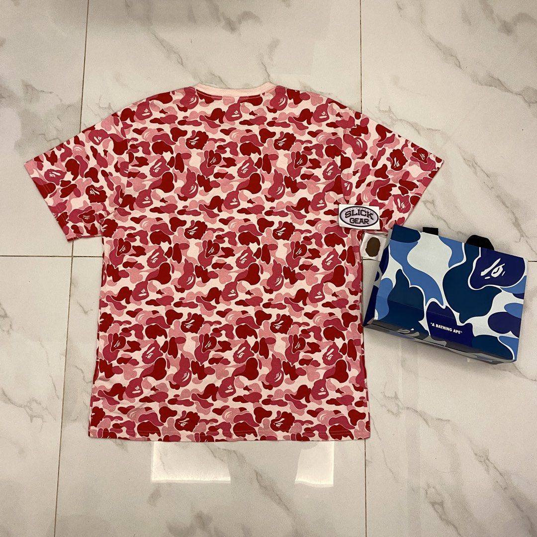 Bape ABC Pink Camo Collage Tee (Category: Tshirts & Polo Shirts ) located in Quezon City. Submitted by slickgearph (Listing ID 1466772556, Image 2). Description: Bape ABC Pink Camo Collage Tee Size XL Brand New ₱3,500 IG: slickgearph.