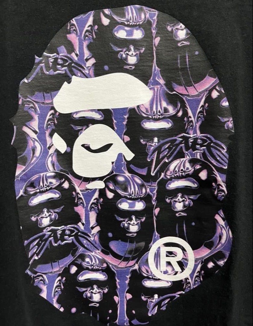 Bape mirror asnew authenthic (Category: Tshirts & Polo Shirts ) located in Adams. Submitted by y2kchocothrift (Listing ID 1466618652, Image 3). Description: Bape mirror asnew Dimes23/30 Excellent condi color rate 9.7 Flawless Moneyback if proven fake .