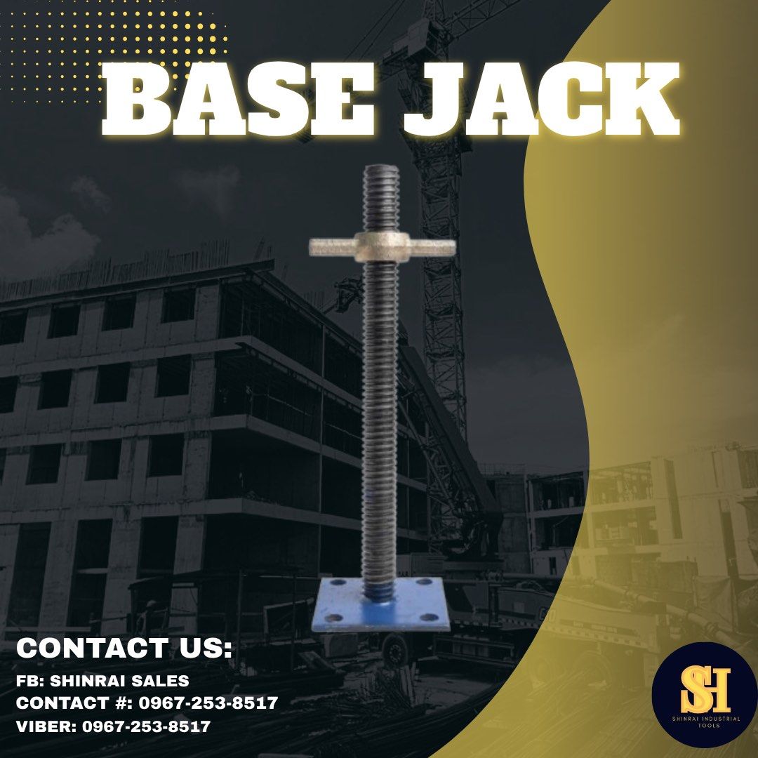 BASE JACK (Category: Industrial Equipment) located in Manila. Submitted by vie_cruz3 (Listing ID 1466598144, Image 1). Description: ‼️ UNBEATABLE PRICES ‼️ Industrial Tools & Equipment at Your Fingertips! ✅ 100% Authentic Products ✅ Lowest Price Guarantee ✅ Same-Day Dispatch ✅ Exclusive Discounts for Bulk Orders ✅ Fast & Reliable Nationwide Delivery Ready to elevate your business? Send us your specs and inquiries via .
