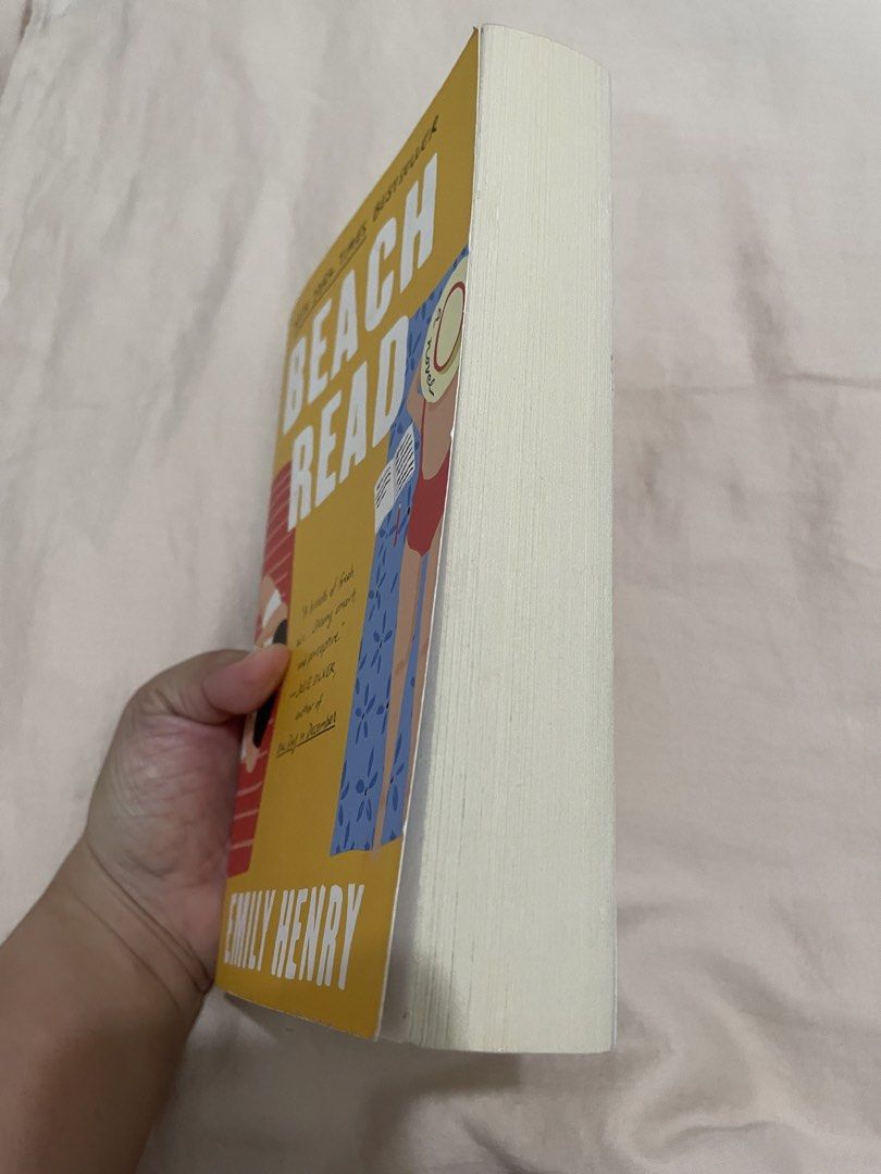 Beach Read by Emily Henry Novel (Category: Storybooks) located in Manila. Submitted by puredolphin_e419e1 (Listing ID 1466694495, Image 2). Description: - Title: Beach Read by Emily Henry - Format: Paperback - Status: New York Times bestseller - Plot: Two writers swap genres for the summer.