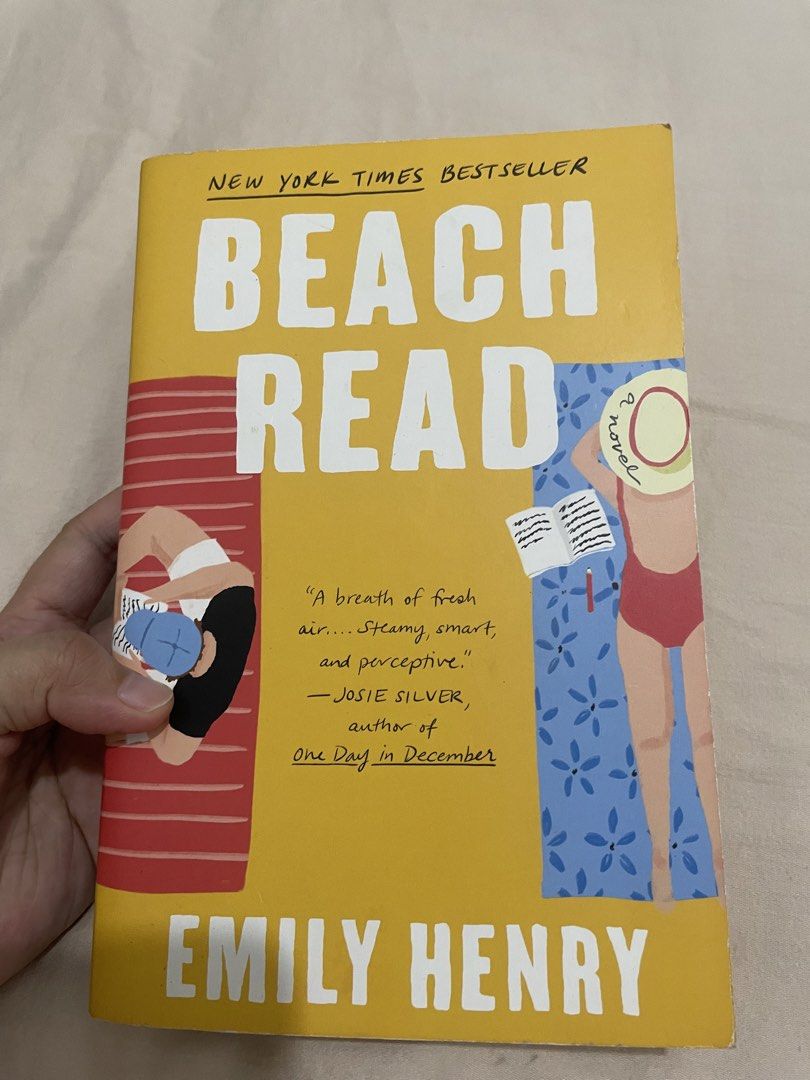 Beach Read by Emily Henry Novel (Category: Storybooks) located in Manila. Submitted by puredolphin_e419e1 (Listing ID 1466694495, Image 1). Description: - Title: Beach Read by Emily Henry - Format: Paperback - Status: New York Times bestseller - Plot: Two writers swap genres for the summer.