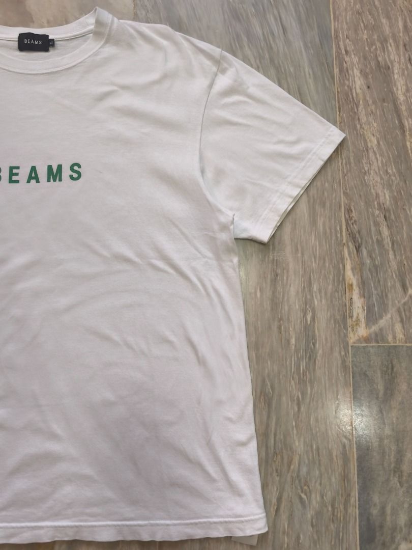 Beams Tee (Category: Tshirts & Polo Shirts ) located in Lucena. Submitted by 0174.archive (Listing ID 1466680962, Image 3). Description: very good used condition 9/10 condition rating no flaws Actual Measurements (inches) Chest (pit to pit): 22 Length: 28 Message before buying. Items are pre-loved / second hand used. Manage your expectations. Buy with confidence. No return no exchange. Additional Shipping Fee Ship via JRS / JNT MOP GCASH / BPI .