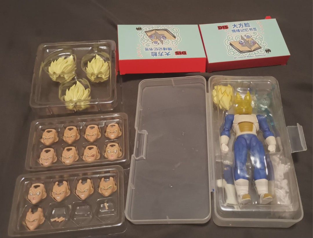 Beast Deities Vegeta with bonus accessories (Category: Figurines & Statues) located in Muntinlupa City. Submitted by migufan122334 (Listing ID 1466597193, Image 2). Description: WYSIWYG I'm not sure which versions these are but hair and body are from different types. Good with shf dragonball Gcash Lalamove Jnt .