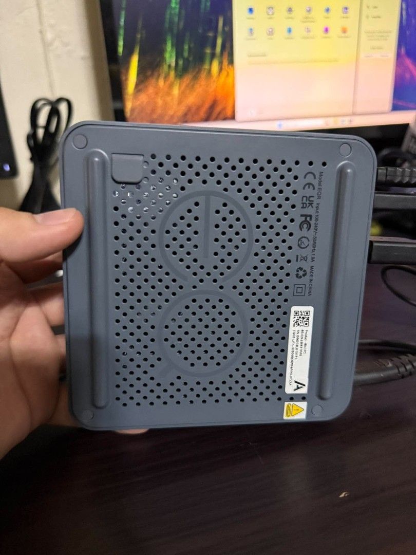 Beelink mini PC (Category: Desktops) located in Manila. Submitted by happyearth.953a15 (Listing ID 1466567261, Image 3). Description: Beelink mini PC AMD ryzen 5 6600U AMD Radeon TM graphics 32gb ram DDR5 512Gb nvme Windows 11 pro OS WiFi and bluetooth Unit with power adapter 💸💸 27,500 Location: San Andres bukid manila Pick up or deliver.