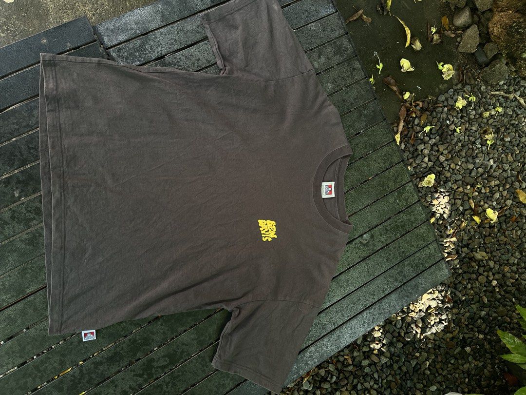 Ben Davis Graphic T-Shirt Dark Grey (Category: Tshirts & Polo Shirts ) located in Tuguegarao City. Submitted by josh_the_thrift (Listing ID 1466573343, Image 2). Description: - Brand: Ben Davis - Color: 9/10 Dark Grey,may vary due to lightning - Size:23x26 Boxy fit -Issue: None - Design: Small front logo, large San Francisco character graphic on the back - Details: Crew neck, short sleeves, woven brand tag on sleeve - Condition: Excellent pre-lov
