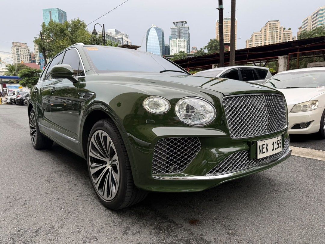 Bentley Bentayga V8 2022 jackani Auto (Category: Used Cars) located in Pasig City. Submitted by jackani (Listing ID 1466703104, Image 1). Description: 2022 Bentley Bentayga V8 Full Options Casa Maintained Local PGA Unit Full stock Spare Keys No issues 4.0L Twin-Turbocharged V8 542 HP / 770 NM Bentley Adaptive Air Suspension with Continuous Damping Naim Surround Sound U can call 09173295586.