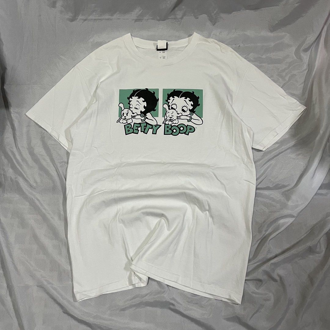 Betty Boop Shirt (Category: Tshirts & Polo Shirts ) located in Muntinlupa City. Submitted by ninenine.collective (Listing ID 1466565406, Image 1). Description: Betty Bop Shirt 20.5/29.