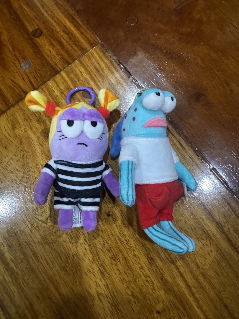 Bikini Bottom Buddies (Category: Plushies & Soft Toys) located in Quezon City. Submitted by cathchen (Listing ID 1466700180, Image 1). Description: 250 each, 400 for both .