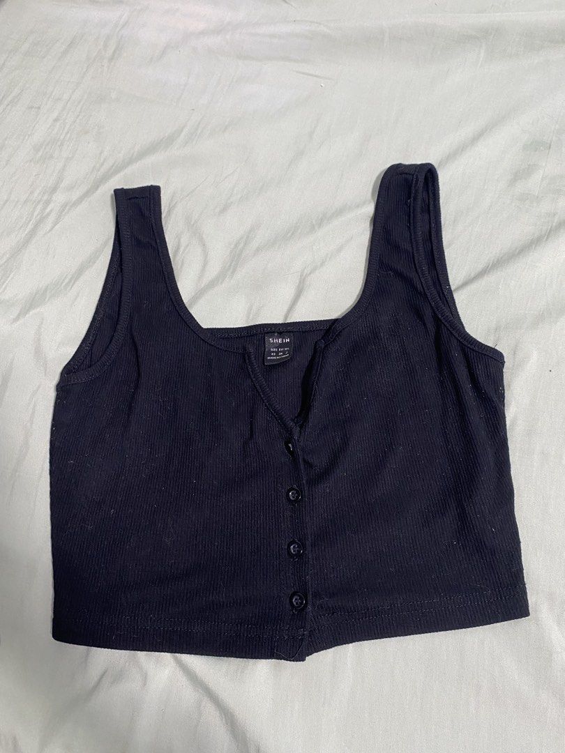Black Button Down Tank Top (Category: Sleeveless) located in Las Pinas. Submitted by ma.andrealopez37 (Listing ID 1466611425, Image 1). Description: - Lightweight and easy to use - Very Comfortable to wear.