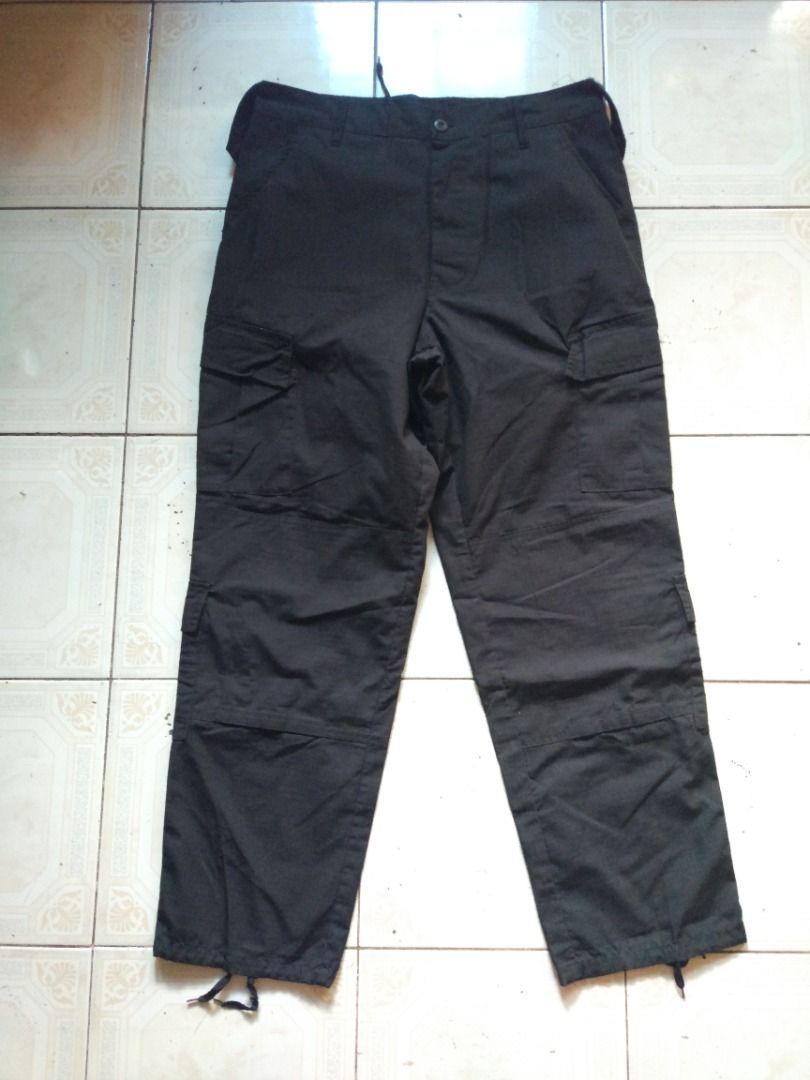 Black Ripstop tactical Pant 35 actual (Category: Trousers) located in Pasay City. Submitted by denimdude.ph (Listing ID 1466615557, Image 1). Description: .