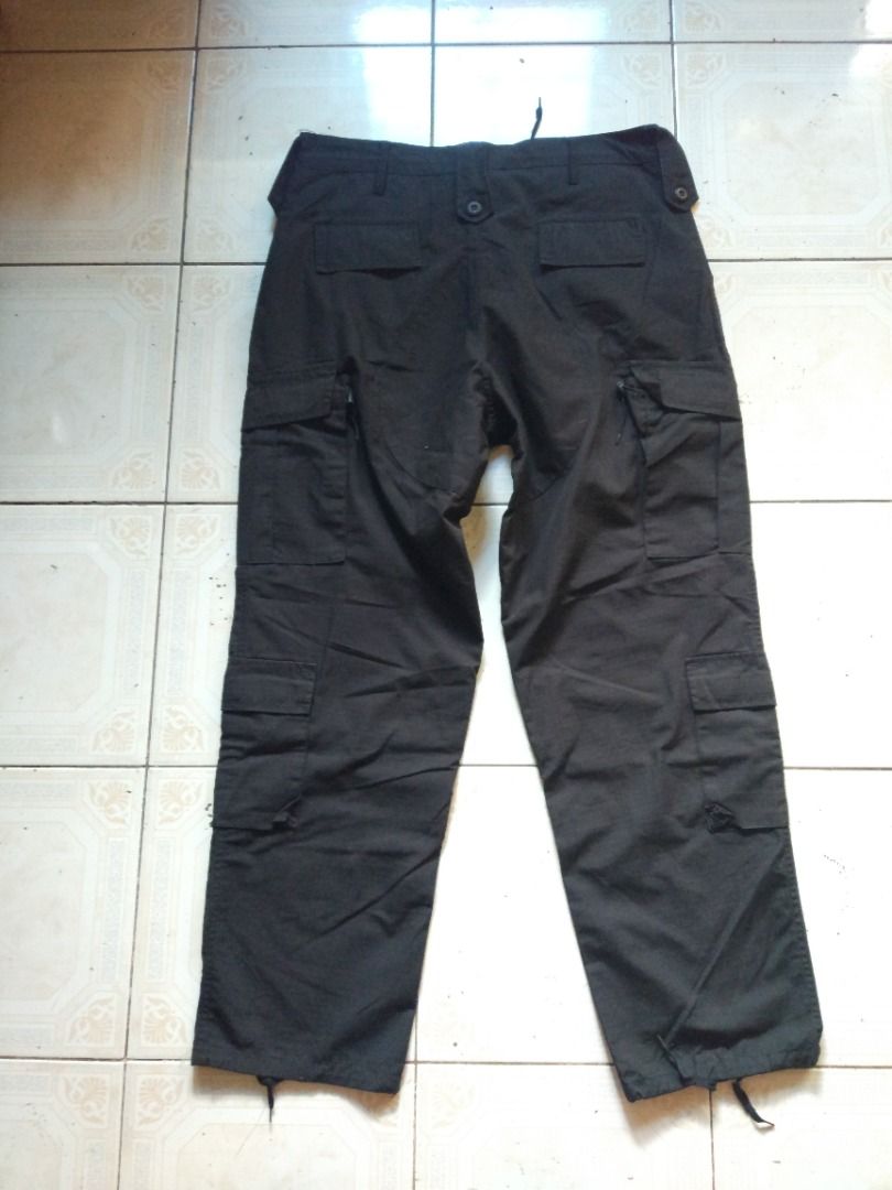 Black Ripstop tactical Pant 35 actual (Category: Trousers) located in Pasay City. Submitted by denimdude.ph (Listing ID 1466615557, Image 2). Description: .