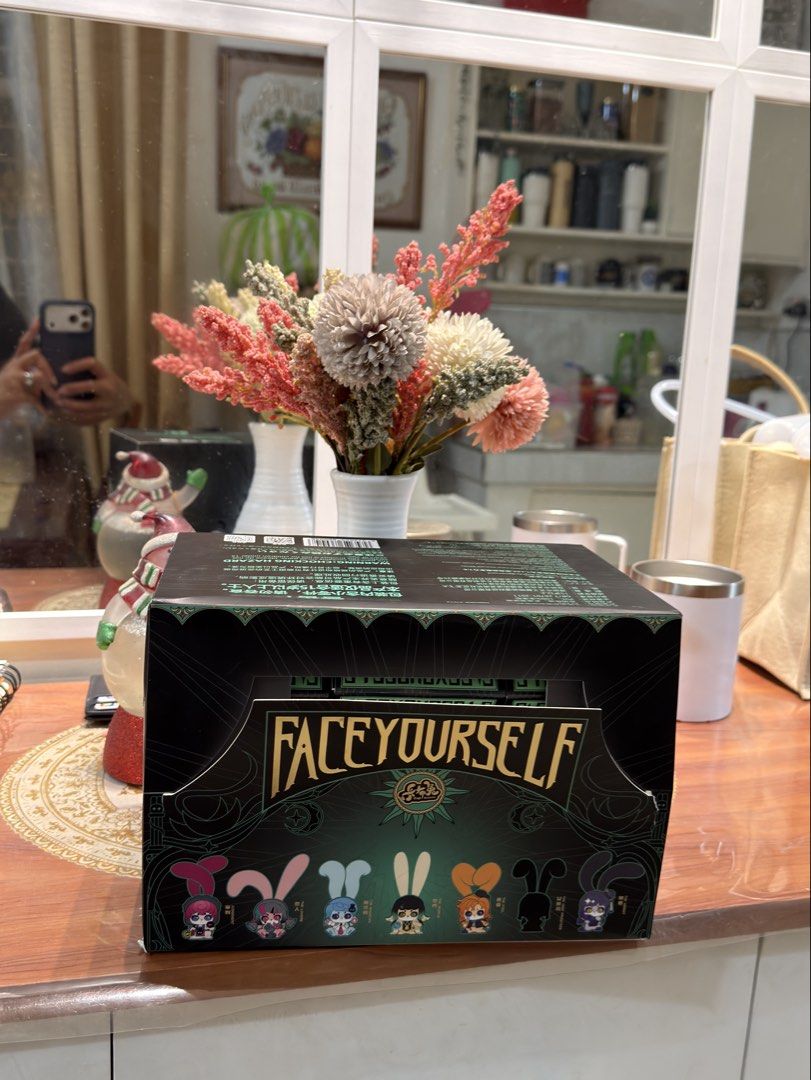 Blind Box 6pcs (Category: Designer & Blind Box Toys) located in Quezon City. Submitted by misislee04 (Listing ID 1466727450, Image 3). Description: 🐰 CUP RABBITS — FACE YOURSELF SERIES 🐰 php 1,599 Only ✨ SEALED 1 BOX = 6 PCS 🔒 BRAND NEW & FACTORY SEALED 💰 MARKET PRICE: ₱3,000–₱4,200 for 6 pcs 🔥 MY PRICE: ₱1,599 ONLY! Perfect for collectors, blind box lovers, or pang-gift! 🎁 🎀 Tarot-inspired designs 🐰 Cute collectible figures ✨ Chance to g