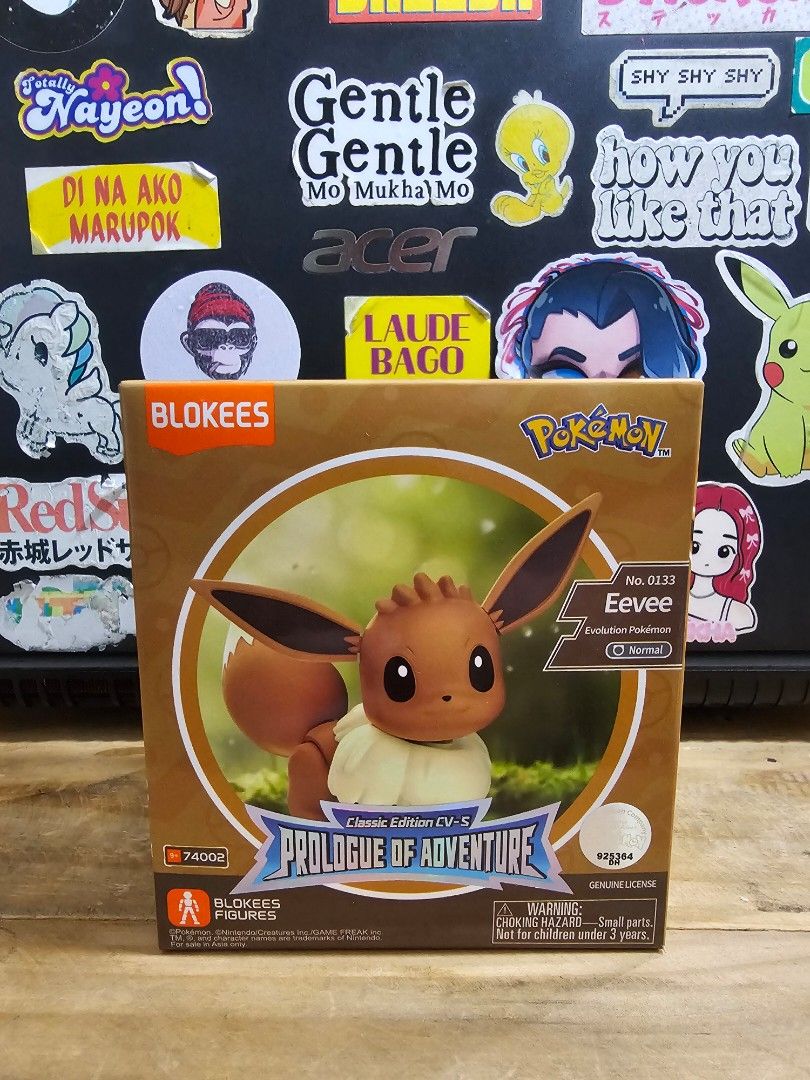 Blokees Pokémon Eevee (Category: Figurines & Statues) located in Muntinlupa City. Submitted by agentshibaaal (Listing ID 1466722547, Image 1). Description: FS: Blockees Pokémon Evee 500+sf - Meet-ups (alabang area) and shipping options available across the Philippines.