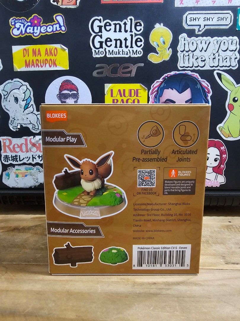 Blokees Pokémon Eevee (Category: Figurines & Statues) located in Muntinlupa City. Submitted by agentshibaaal (Listing ID 1466722547, Image 2). Description: FS: Blockees Pokémon Evee 500+sf - Meet-ups (alabang area) and shipping options available across the Philippines.