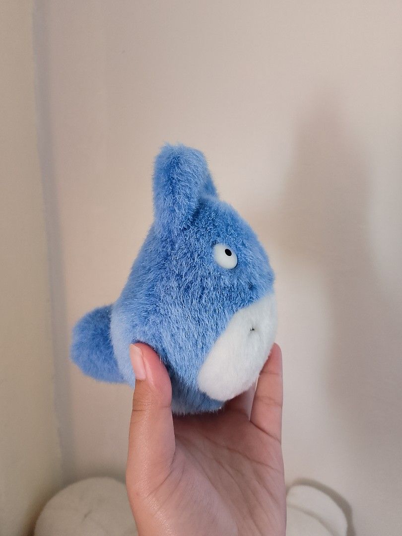 Blue Totoro Plush Doll (Category: Plushies & Soft Toys) located in La Trinidad. Submitted by honeysplushies2 (Listing ID 1466567428, Image 2). Description: faded etiketa super cute .