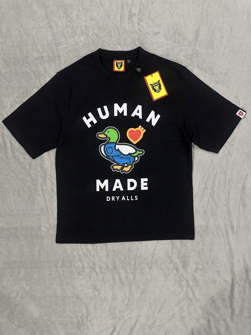 Brand new Human Made T-Shirt Authentic (Category: Tshirts & Polo Shirts ) located in Quezon City. Submitted by rackculture (Listing ID 1466658801, Image 1). Description: Size Available: Small 21 width 27.5 length Great Quality Fresh from Japan Steal Price 100% Authentic No issue .