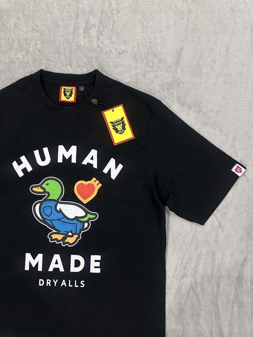 Brand new Human Made T-Shirt Authentic (Category: Tshirts & Polo Shirts ) located in Quezon City. Submitted by rackculture (Listing ID 1466658801, Image 3). Description: Size Available: Small 21 width 27.5 length Great Quality Fresh from Japan Steal Price 100% Authentic No issue .