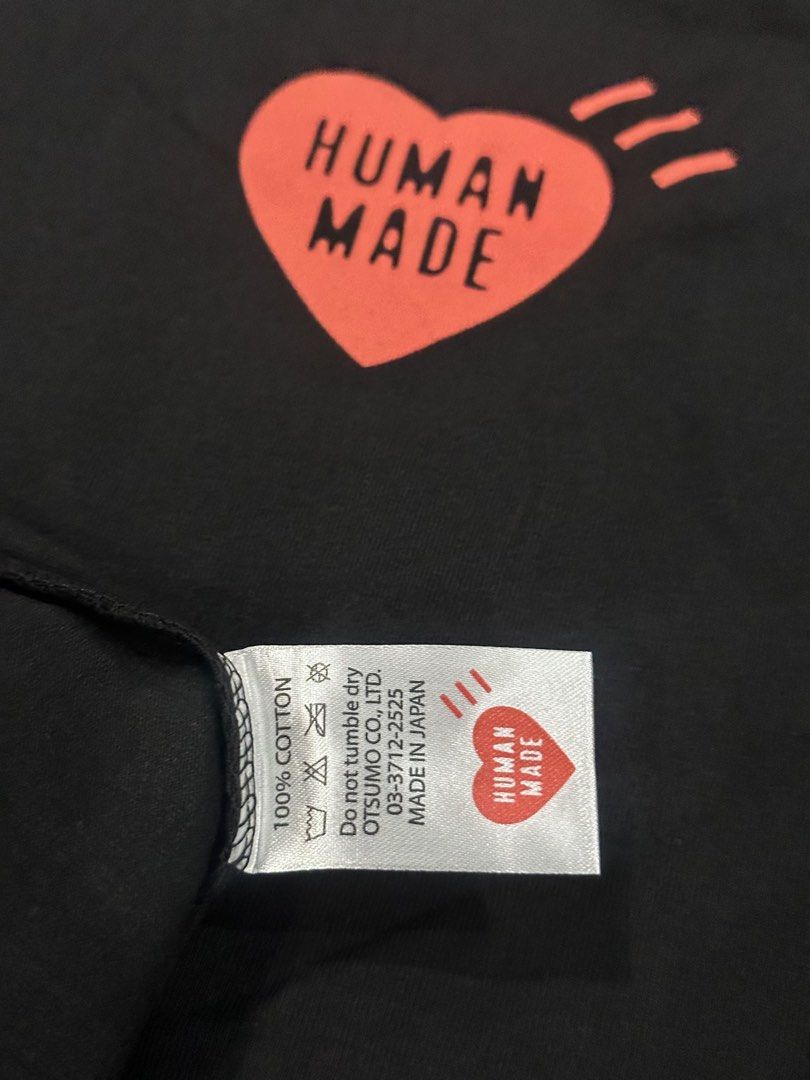 Brand new Human Made T-Shirt Authentic (Category: Tshirts & Polo Shirts ) located in Quezon City. Submitted by rackculture (Listing ID 1466658801, Image 2). Description: Size Available: Small 21 width 27.5 length Great Quality Fresh from Japan Steal Price 100% Authentic No issue .