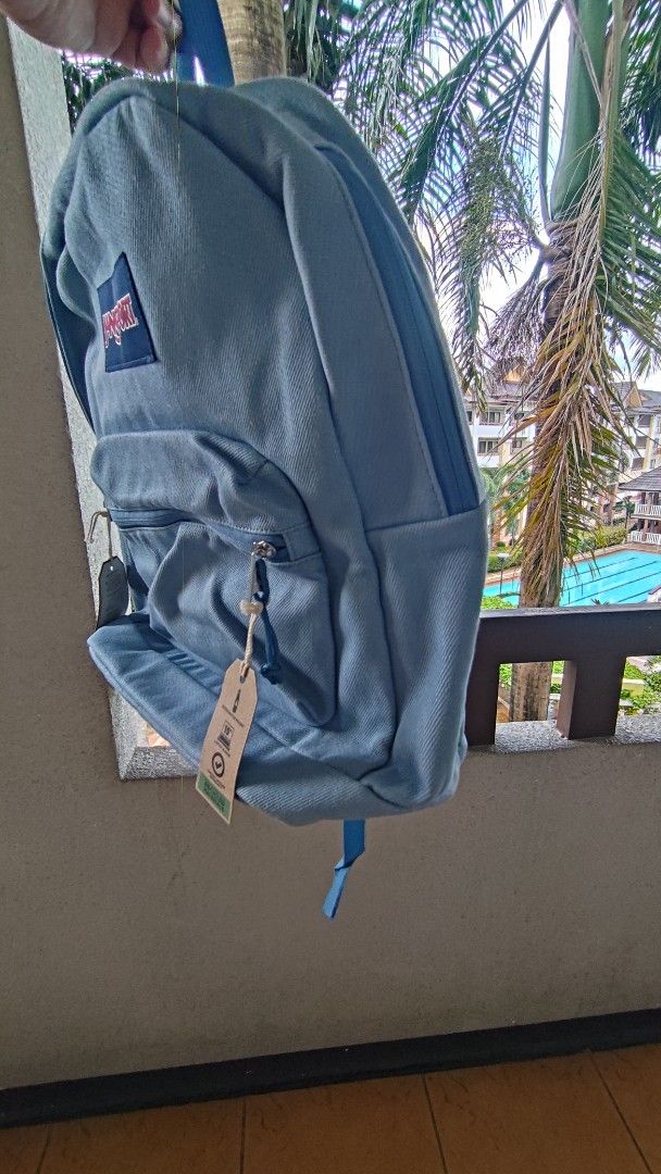 Brand New JanSport SuperBreak Light Blue Backpack (Category: Backpacks) located in Pasig City. Submitted by kokokrandzers (Listing ID 1466664367, Image 2). Description: 🔴JanSport SuperBreak Light Blue Backpack for Sale! 🔴Brand New / Bago / May Tag pa 🔴Authentic / Original 🔴Selling Cheaper than Online/Mall 🔴Brand New Price Mall/Online: P2,400.00 🔴FOR SALE ONLY/NO SWAPS 🔴REASON FOR SELLING: Overseas gift, not going to use. 🔴Why cheap/Bakit 