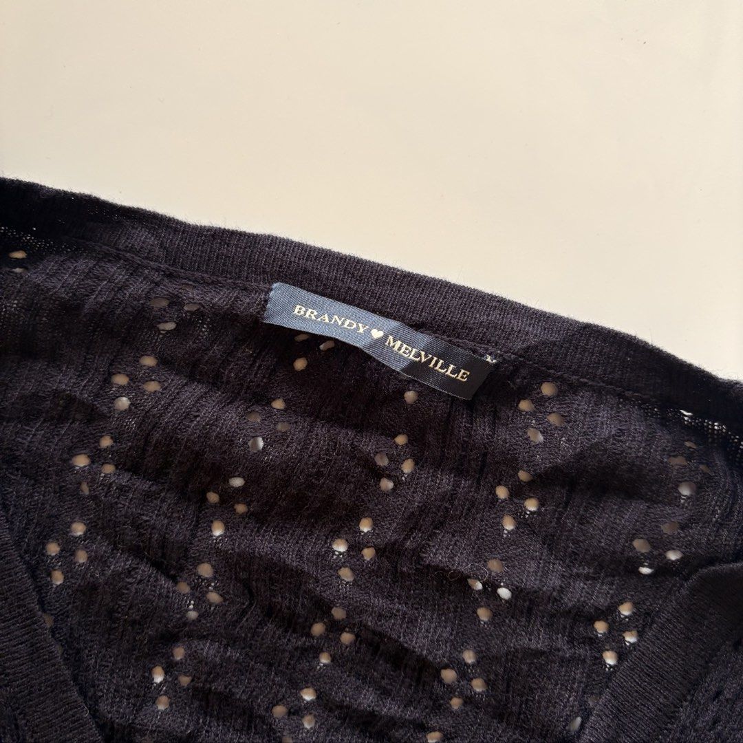 Brandy melville blue light cardigan (Category: Coats, Jackets and Outerwear) located in Quezon City. Submitted by kaelian_couture (Listing ID 1466735823, Image 2). Description: .