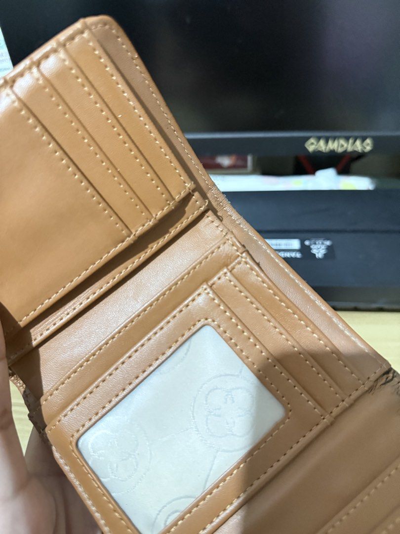 Brown Monogram Pattern Tri-Fold Wallet (Category: Luxury Bags & Wallets) located in Paranaque City. Submitted by ginggersnapx (Listing ID 1466675978, Image 3). Description: Well used CLN wallet -meet up (Naga Camarines Sur) -delivery J&T or LBC.