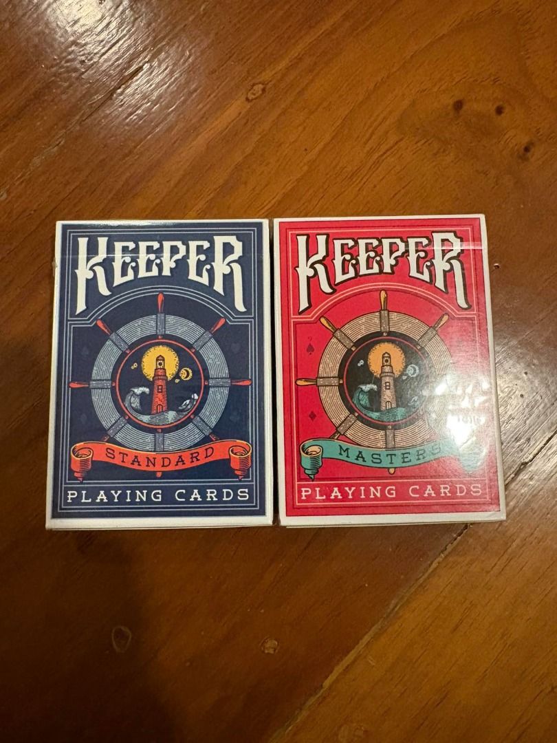 [BUNDLE] Keeper Playing Cards (Category: Board Games & Puzzles) located in Pasig City. Submitted by frc_sells (Listing ID 1466725494, Image 1). Description: Brand new, never opened. Still sealed..