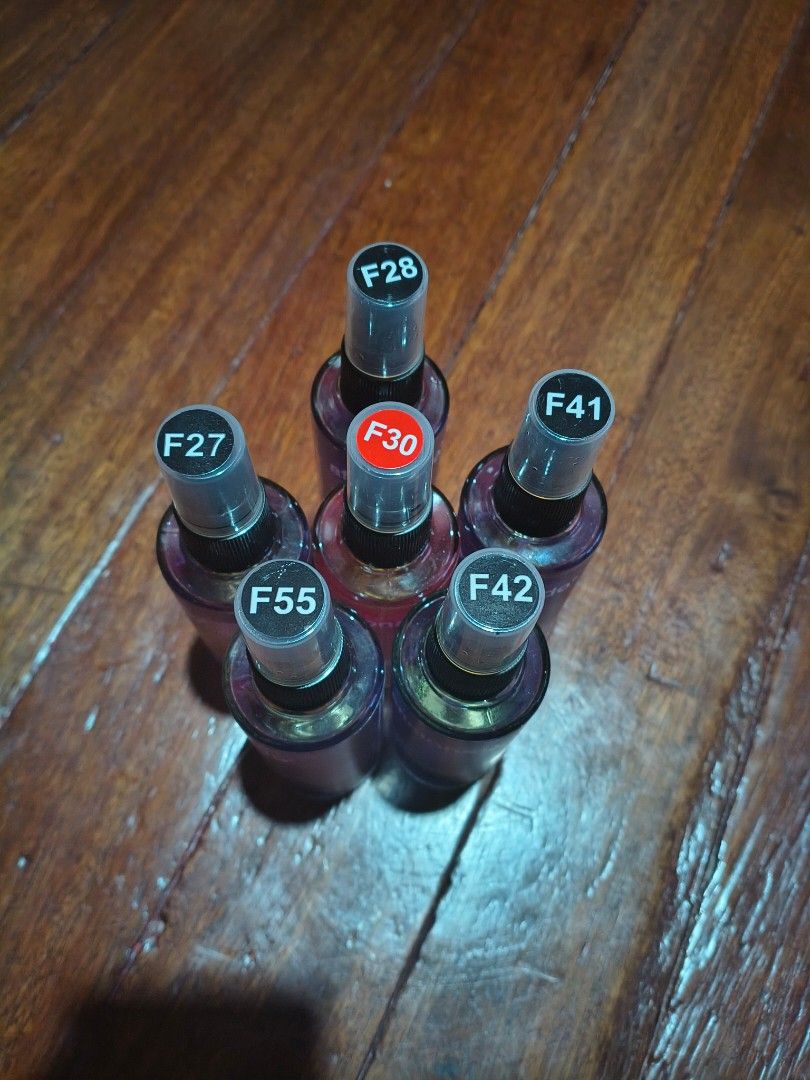 BUNDLE RUSH (Category: Fragrance & Deodorants) located in Manila. Submitted by sepjidawn (Listing ID 1466611189, Image 2). Description: BUNDLE RUSH size: 50ml, 85ml, 100mI ⏹️PRICE: 2,199 (12pcs na) 🟡12pcs local perfumes 🟡pde piraso bildin din up to 3pcs for meetup i prefer, if isa lng kau pumunta sa loc ko or ipalalamove nyo 🟡ck one (25 sprays), creed (30sprays), tommy (15sprays), gfs (25sprays), lightblue (20sprays), invictus (20sprays), f30 