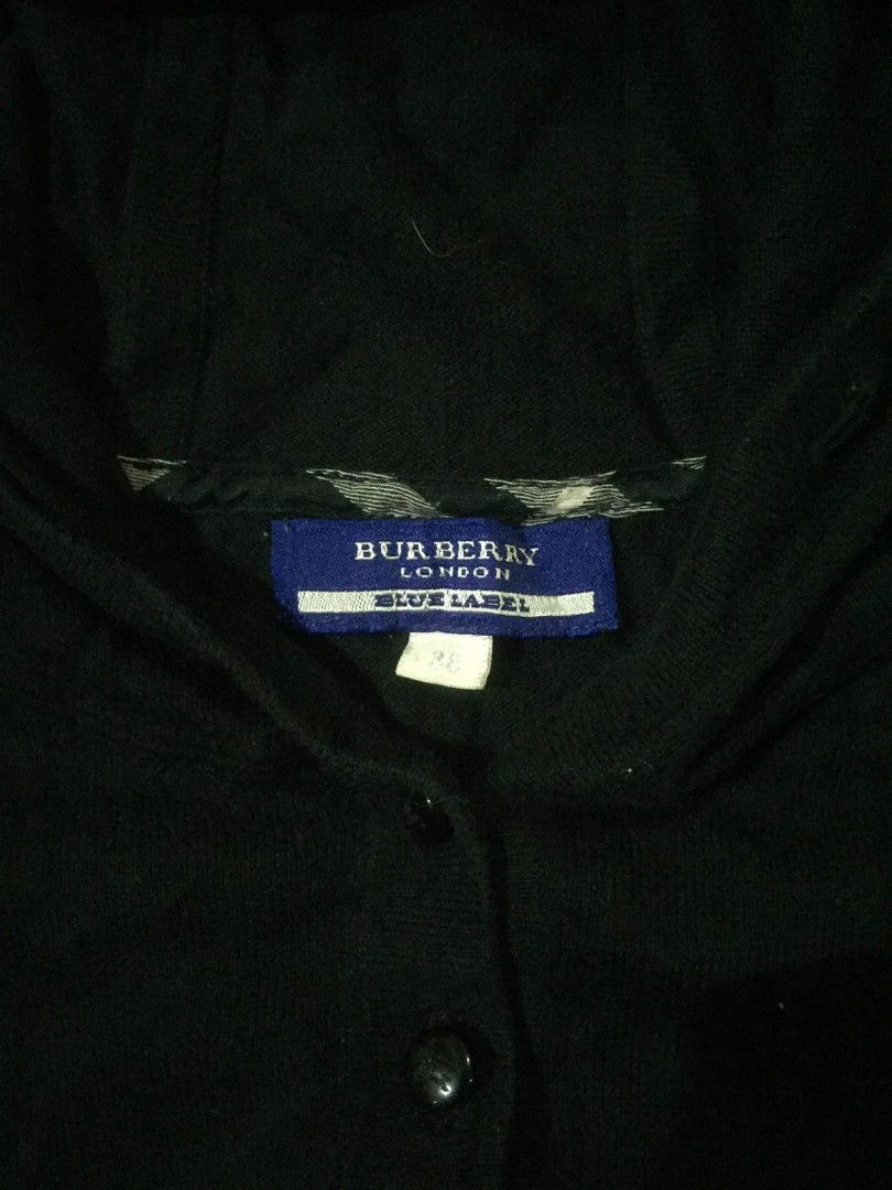 BURBERRY BLUE LABEL (Category: Others Tops) located in General Santos City (Dadiangas). Submitted by thrift_n_south (Listing ID 1466678692, Image 3). Description: Excellent Condition 9.5/10 Color Rate Size 38 on tags Flawless | Needs Wash.