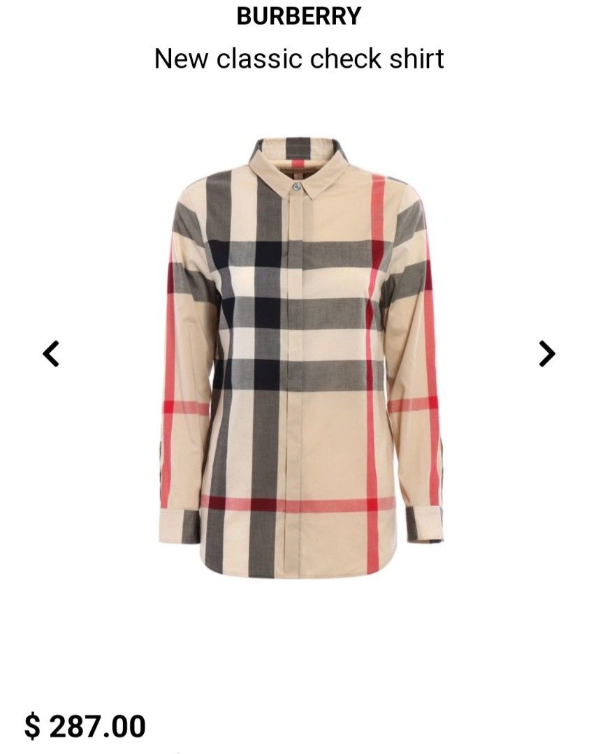Burberry New Classic Check long-sleeves (Category: Longsleeves) located in Manila. Submitted by PrinceDani.Clothing (Listing ID 1466728822, Image 3). Description: Burberry classic long-sleeves small on tag large fit 20in width 27in length excellent condition .
