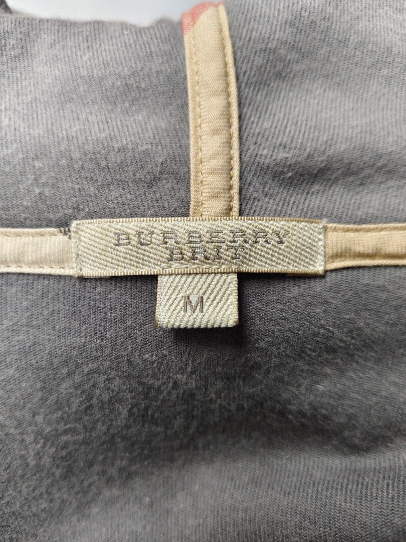 Burberry velour hoodie (Category: Coats, Jackets and Outerwear) located in Baguio. Submitted by archival_thrifted.ph. (Listing ID 1466647108, Image 3). Description: FOR SALE‼️ .BURBERRY VELOUR HOODIE . EXCELLENT CONDITION .SIZE MEDIUM ON TAG .PHP 1680 PLUS SF .❌❌ COP/COD .MOP GCASH .COURIER J&T .BAGUIO AREA .DM FOR SURE BUYER TY.