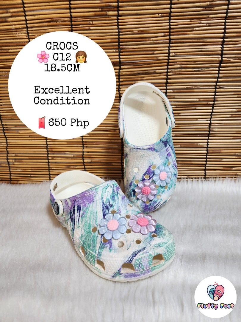 C12- Preloved Original Crocs for kids (Category: Babies & Kids Fashion) located in Navotas City. Submitted by FluffyFeet (Listing ID 1466736505, Image 1). Description: NEW ARRIVAL❗️ This is a PRELOVED ORIGINAL CROCS FOR KIDS‼️ Please managed your expectations ❤️ 📌 Strictly MINE NOW, PAY NOW ONLY❗️ (Unless suki na po na maayos kausap at iwas cancellation) 📌 You may ask for other photos before placing order/s STRICTLY NO RETURN, NO EXCHANGE UNLES