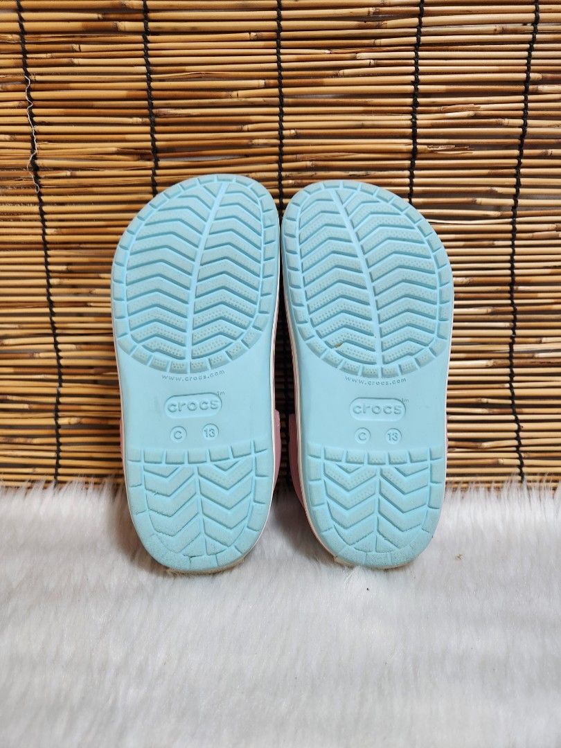 C13- Preloved Original Crocs for kids (Category: Babies & Kids Fashion) located in Navotas City. Submitted by FluffyFeet (Listing ID 1466582376, Image 3). Description: NEW ARRIVAL❗️ This is a PRELOVED ORIGINAL CROCS FOR KIDS‼️ Please managed your expectations ❤️ 📌 Strictly MINE NOW, PAY NOW ONLY❗️ (Unless suki na po na maayos kausap at iwas cancellation) 📌 You may ask for other photos before placing order/s STRICTLY NO RETURN, NO EXCHANGE UNLES