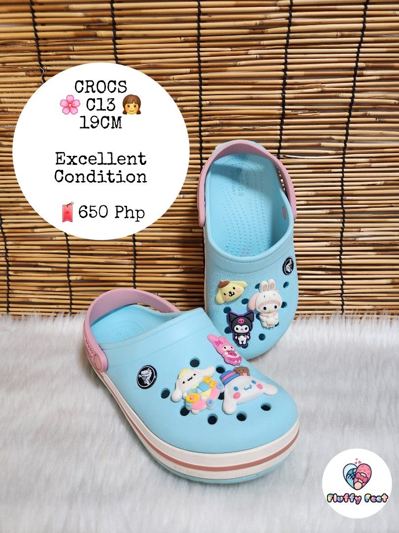 C13- Preloved Original Crocs for kids (Category: Babies & Kids Fashion) located in Navotas City. Submitted by FluffyFeet (Listing ID 1466582376, Image 1). Description: NEW ARRIVAL❗️ This is a PRELOVED ORIGINAL CROCS FOR KIDS‼️ Please managed your expectations ❤️ 📌 Strictly MINE NOW, PAY NOW ONLY❗️ (Unless suki na po na maayos kausap at iwas cancellation) 📌 You may ask for other photos before placing order/s STRICTLY NO RETURN, NO EXCHANGE UNLES
