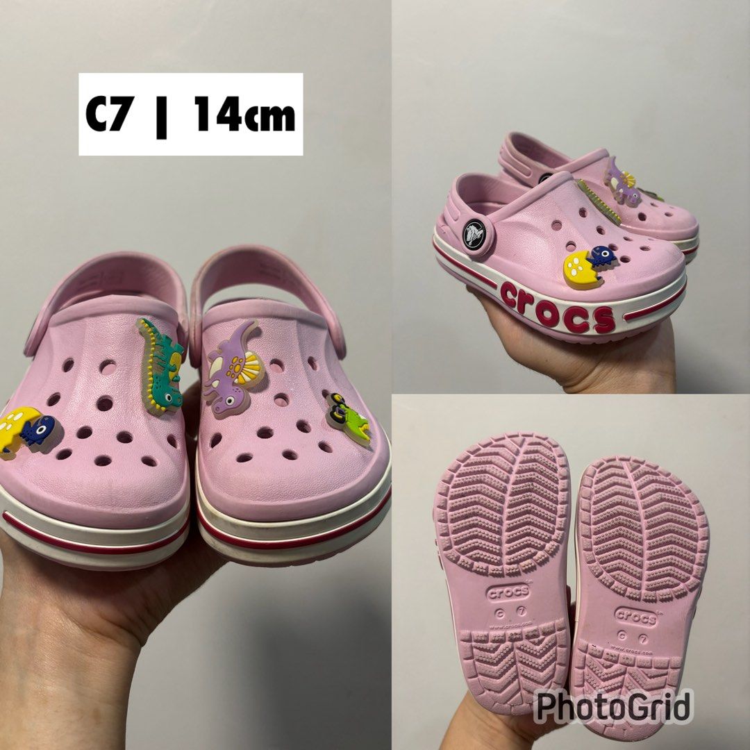 C7 crocs (Category: Babies & Kids Fashion) located in Imus. Submitted by littlebooythriftstore (Listing ID 1466753611, Image 1). Description: Bacoor.