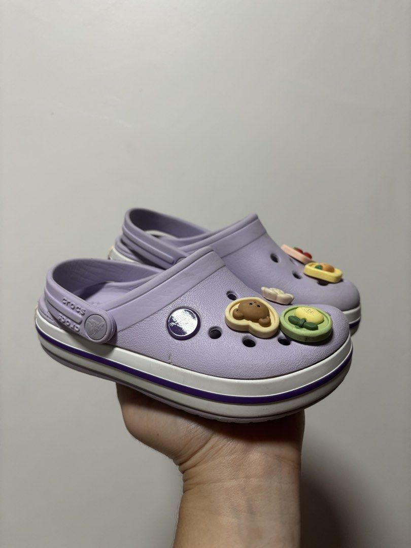 C9 crocs purple (Category: Babies & Kids Fashion) located in Imus. Submitted by littlebooythriftstore (Listing ID 1460427048, Image 3). Description: Jbacoor cavite.