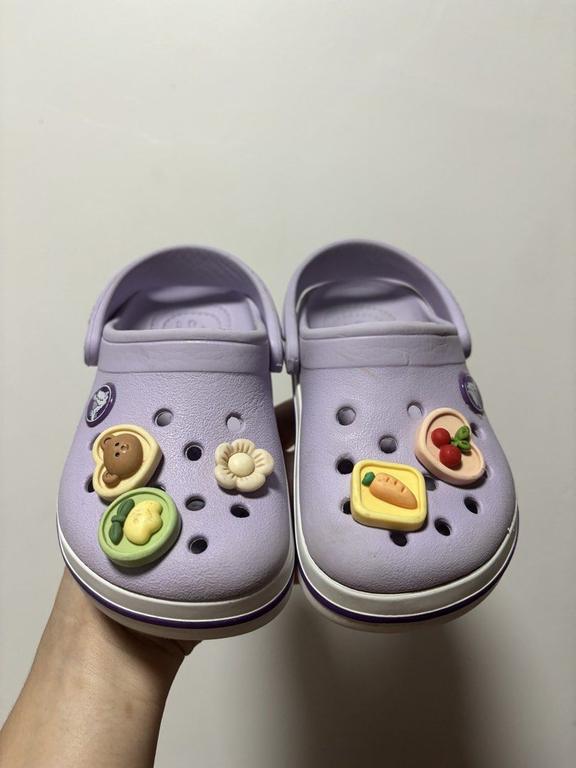 C9 crocs purple (Category: Babies & Kids Fashion) located in Imus. Submitted by littlebooythriftstore (Listing ID 1460427048, Image 2). Description: Jbacoor cavite.