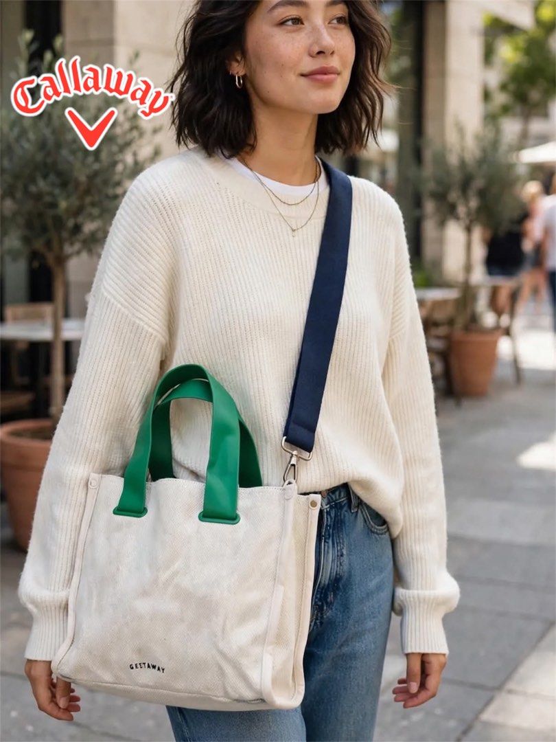 CALLAWAY 2WAY CANVAS BAG (Category: Sling Bags) located in Tacurong. Submitted by pearlitas_ukay (Listing ID 1466568862, Image 1). Description: CALLAWAY 2way SLING Canvass rubber handle Excellent Medium With free pouch Mine 380 matic yours🤗 •Thrifted •UkayUkay.